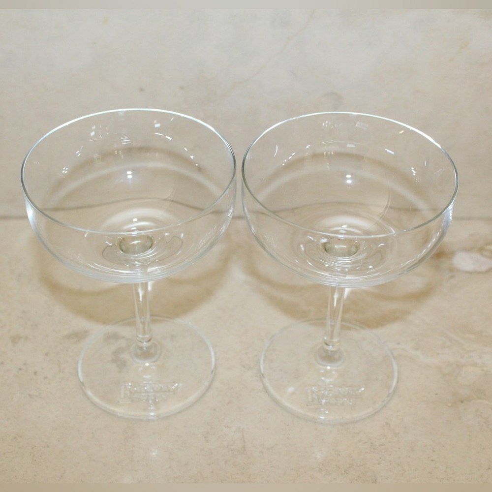 Two Ketel One Vodka glasses (NWOT)